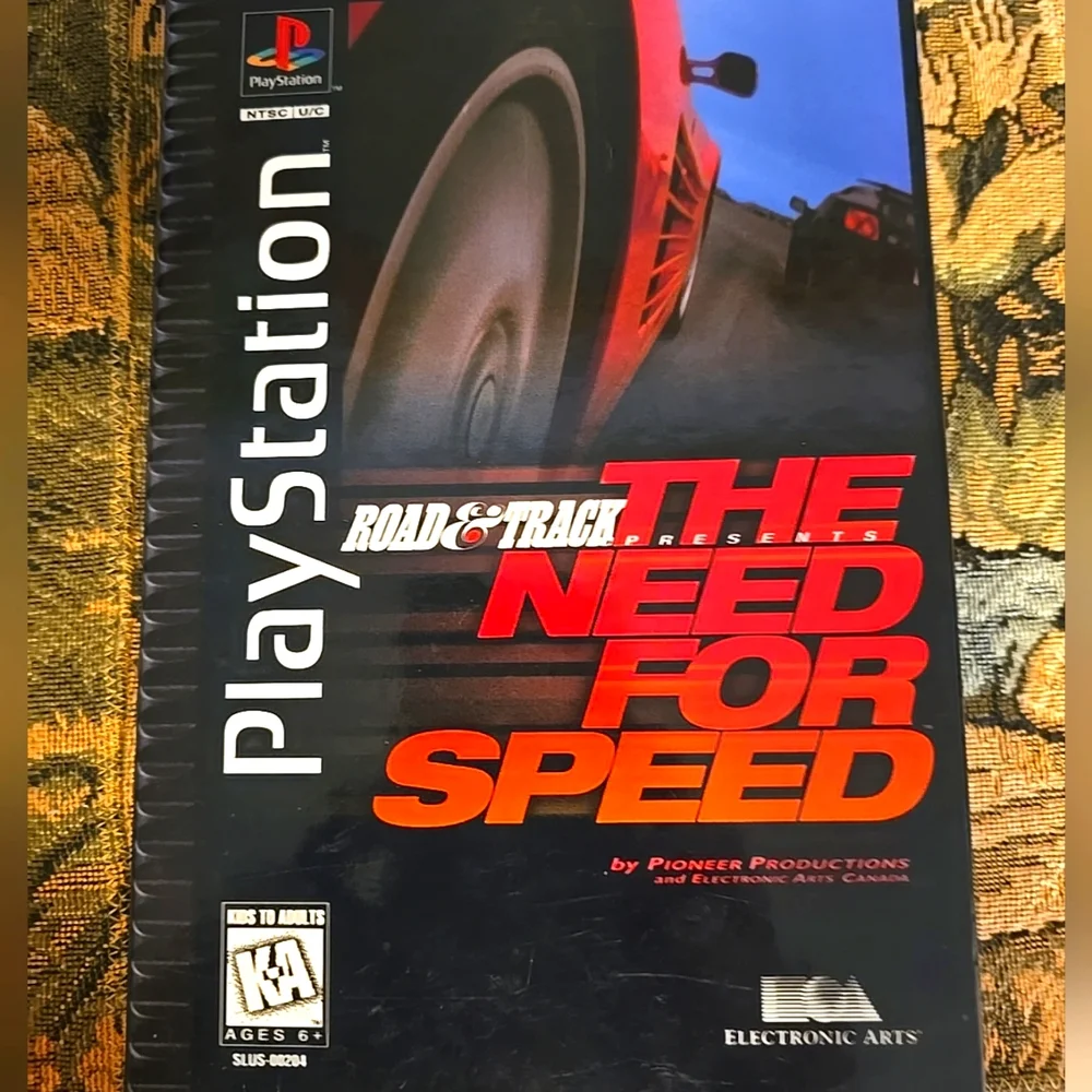 PlayStation The Need for Speed Game like new